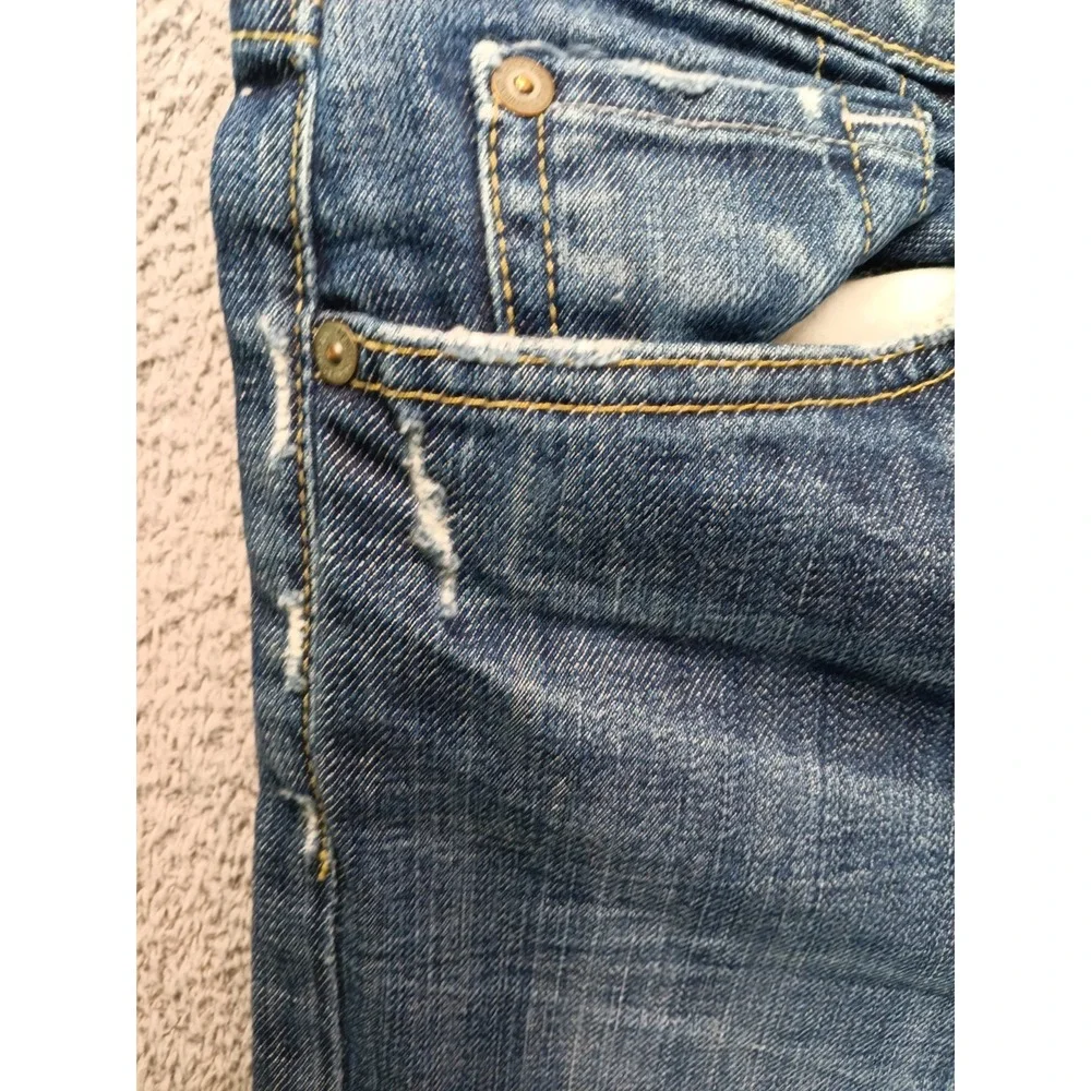 7 For All Mankind Relaxed‎ Men's Jeans Size 38x31.5 Straight Leg Stretch Denim